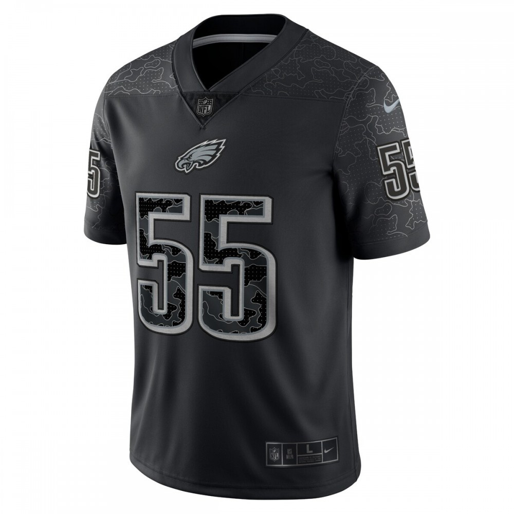 Brandon Graham Philadelphia Eagles Nike RFLCTV Limited Jersey - Black-GridironStore